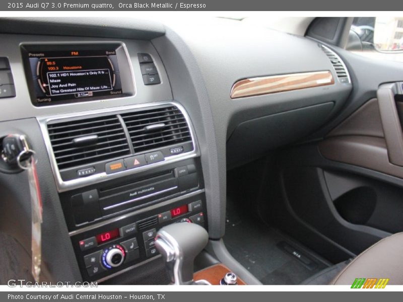 Orca Black Metallic / Espresso 2015 Audi Q7 3.0 Premium quattro