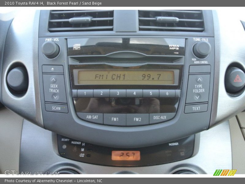 Black Forest Pearl / Sand Beige 2010 Toyota RAV4 I4