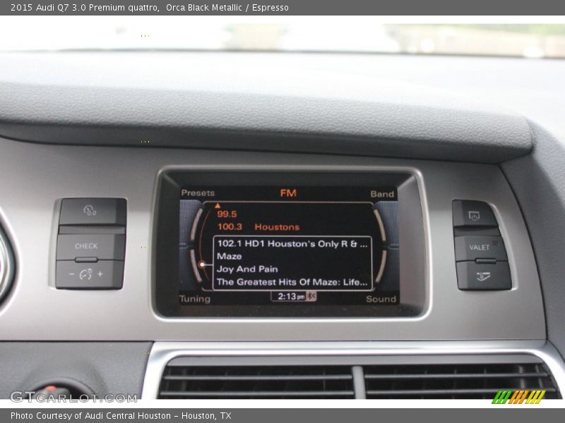 Orca Black Metallic / Espresso 2015 Audi Q7 3.0 Premium quattro