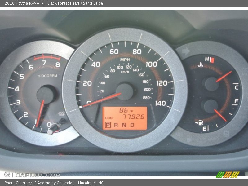 Black Forest Pearl / Sand Beige 2010 Toyota RAV4 I4