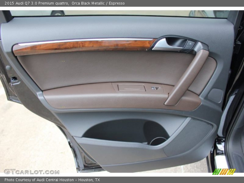 Orca Black Metallic / Espresso 2015 Audi Q7 3.0 Premium quattro