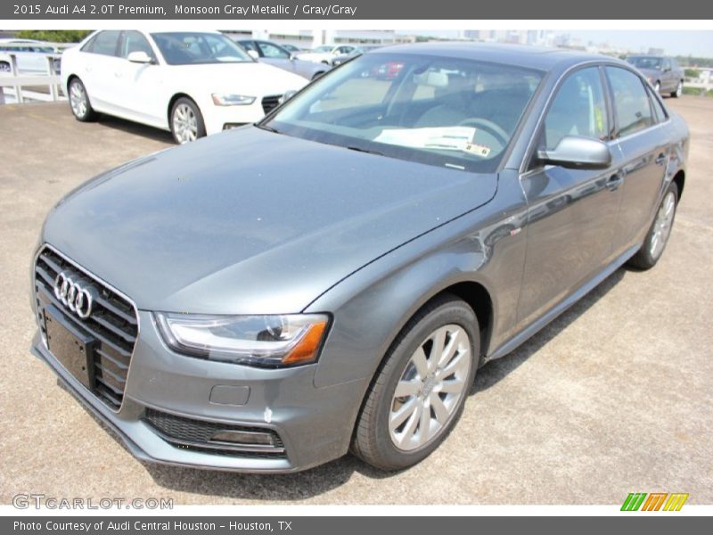 Monsoon Gray Metallic / Gray/Gray 2015 Audi A4 2.0T Premium