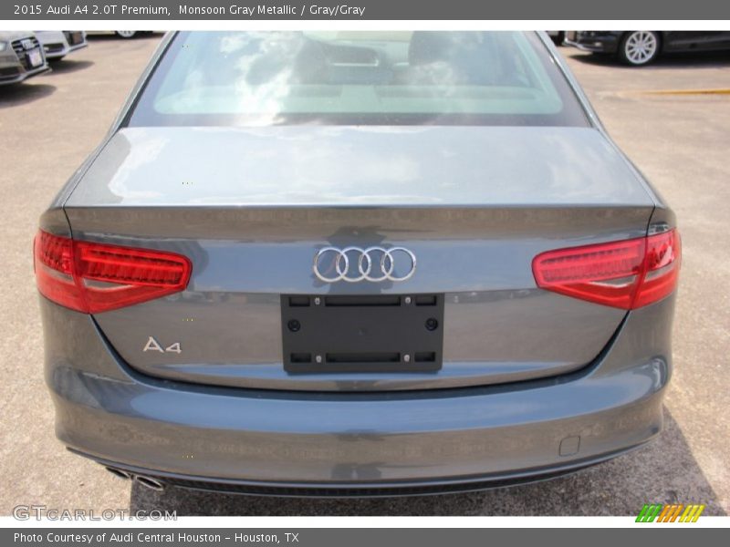 Monsoon Gray Metallic / Gray/Gray 2015 Audi A4 2.0T Premium