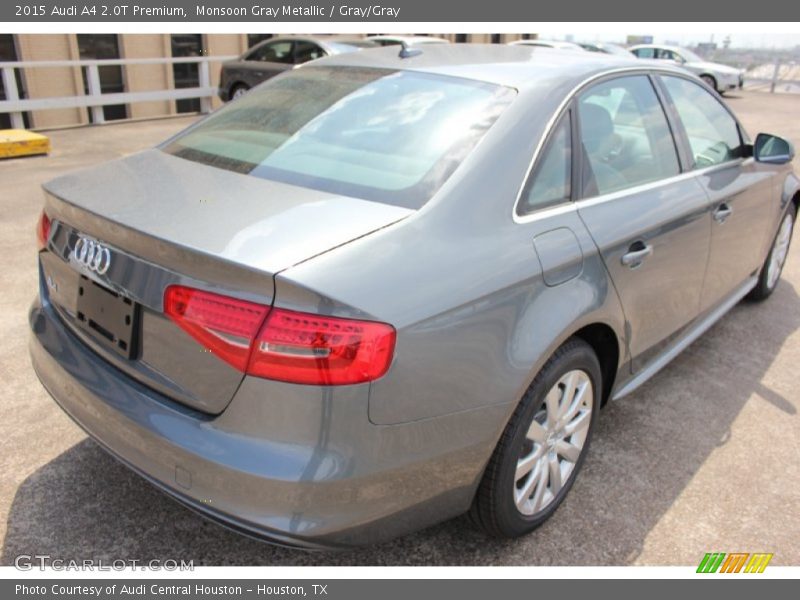 Monsoon Gray Metallic / Gray/Gray 2015 Audi A4 2.0T Premium