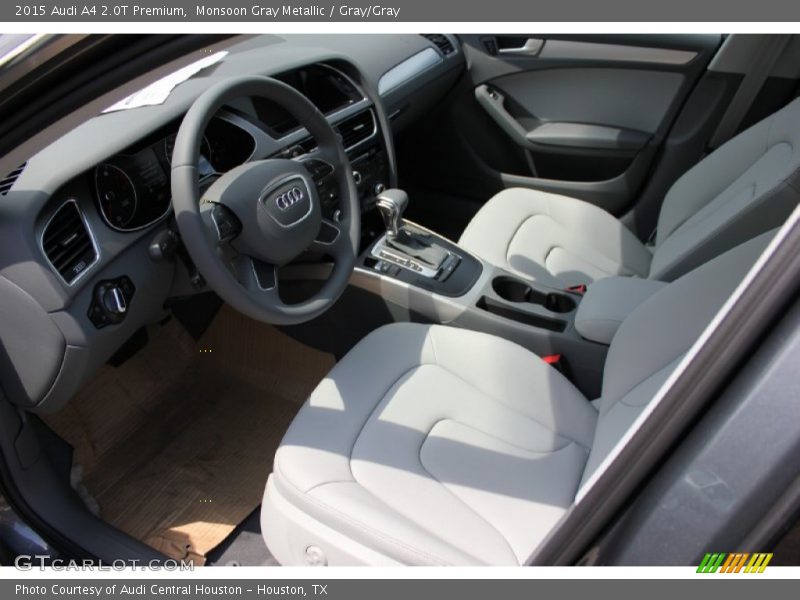 Monsoon Gray Metallic / Gray/Gray 2015 Audi A4 2.0T Premium
