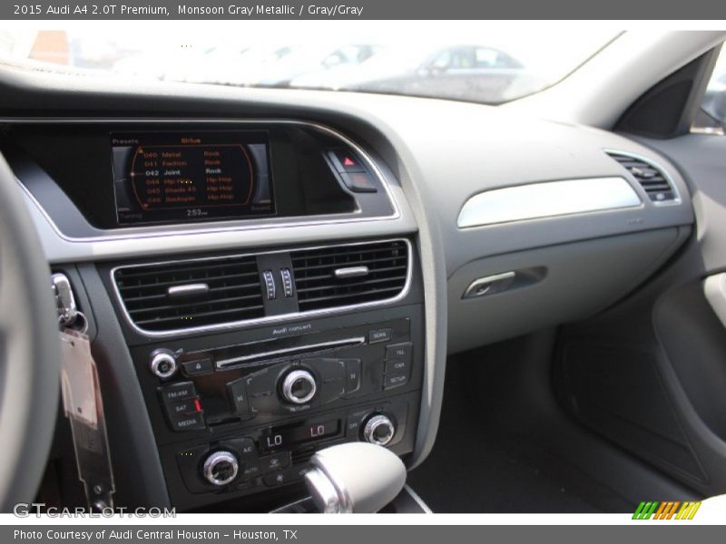 Monsoon Gray Metallic / Gray/Gray 2015 Audi A4 2.0T Premium