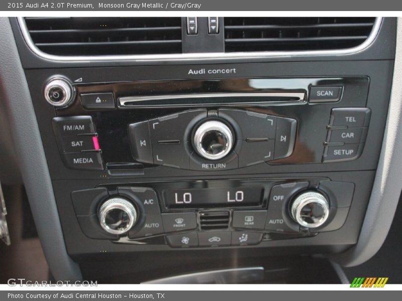 Monsoon Gray Metallic / Gray/Gray 2015 Audi A4 2.0T Premium