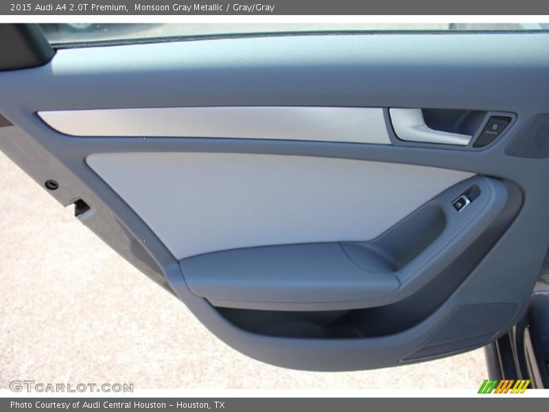 Monsoon Gray Metallic / Gray/Gray 2015 Audi A4 2.0T Premium
