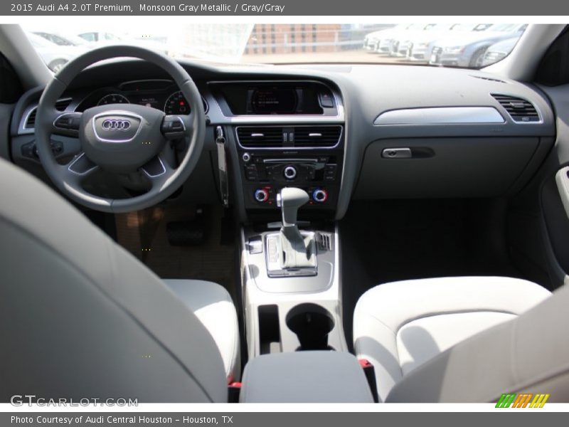 Monsoon Gray Metallic / Gray/Gray 2015 Audi A4 2.0T Premium