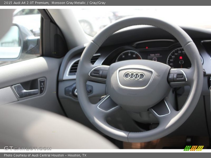 Monsoon Gray Metallic / Gray/Gray 2015 Audi A4 2.0T Premium