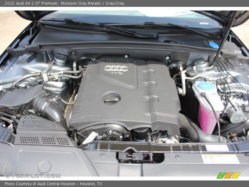 Monsoon Gray Metallic / Gray/Gray 2015 Audi A4 2.0T Premium