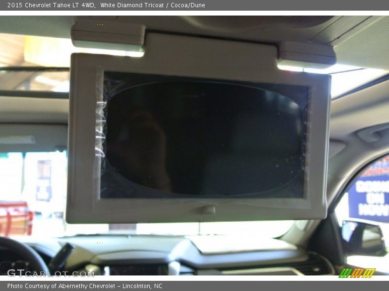 White Diamond Tricoat / Cocoa/Dune 2015 Chevrolet Tahoe LT 4WD