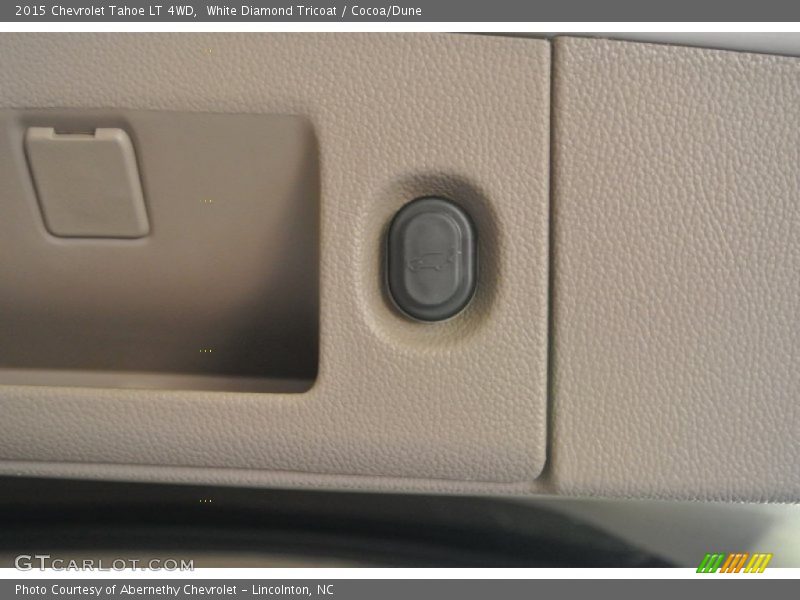 White Diamond Tricoat / Cocoa/Dune 2015 Chevrolet Tahoe LT 4WD