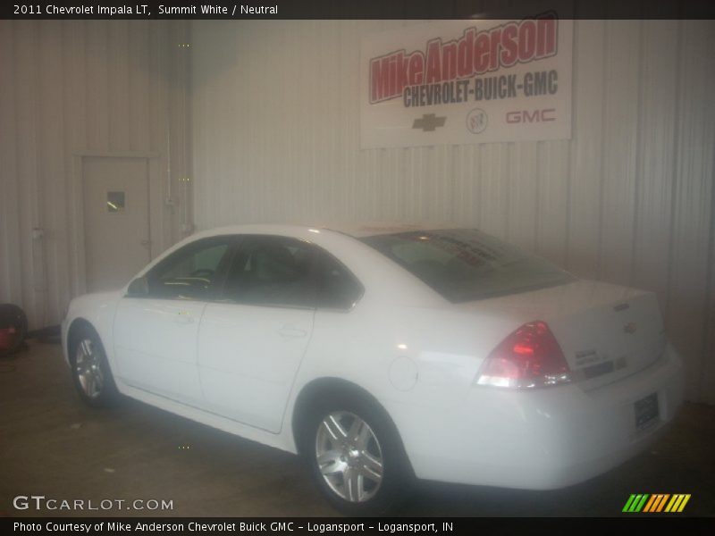 Summit White / Neutral 2011 Chevrolet Impala LT