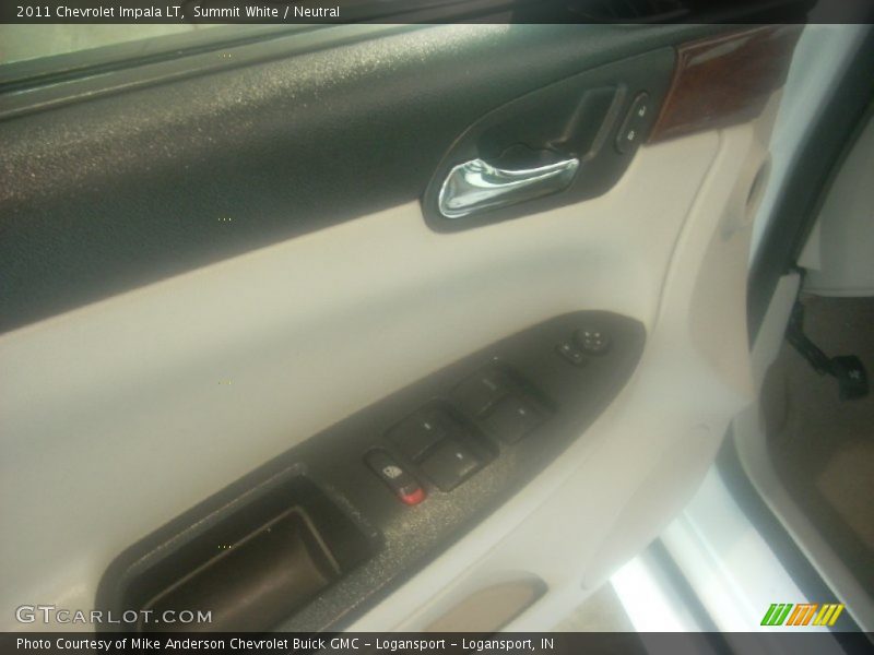 Summit White / Neutral 2011 Chevrolet Impala LT