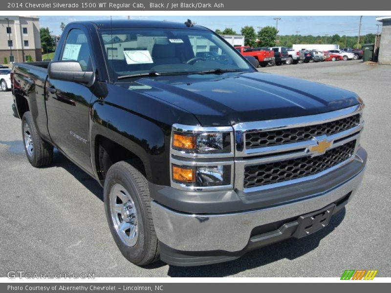 Front 3/4 View of 2014 Silverado 1500 WT Regular Cab