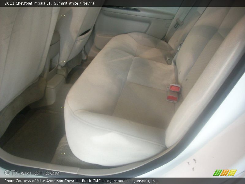 Summit White / Neutral 2011 Chevrolet Impala LT