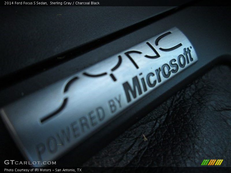 Sterling Gray / Charcoal Black 2014 Ford Focus S Sedan