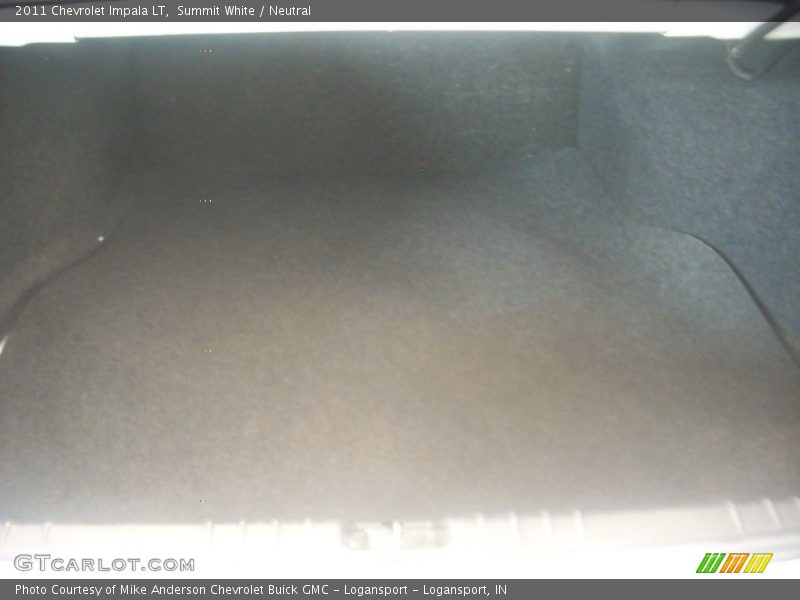 Summit White / Neutral 2011 Chevrolet Impala LT