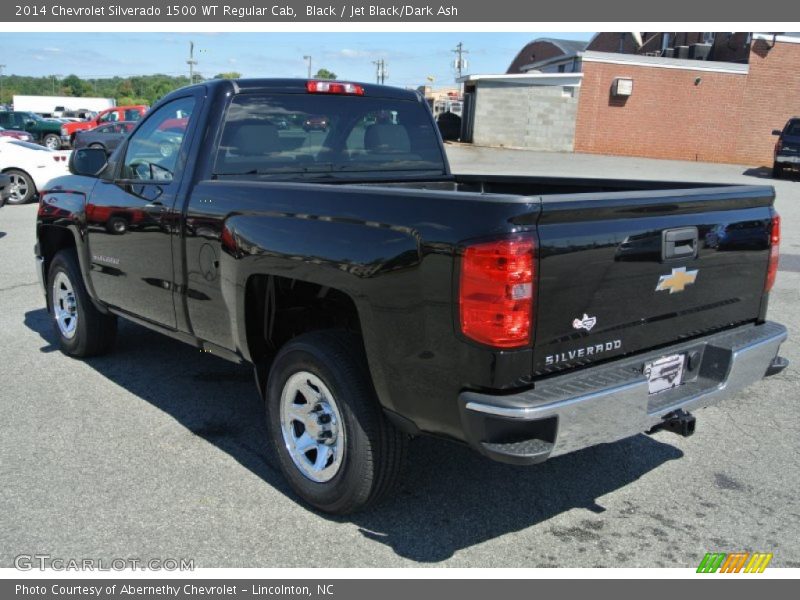 Black / Jet Black/Dark Ash 2014 Chevrolet Silverado 1500 WT Regular Cab