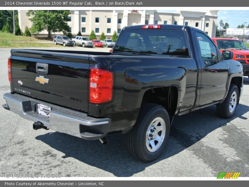 Black / Jet Black/Dark Ash 2014 Chevrolet Silverado 1500 WT Regular Cab
