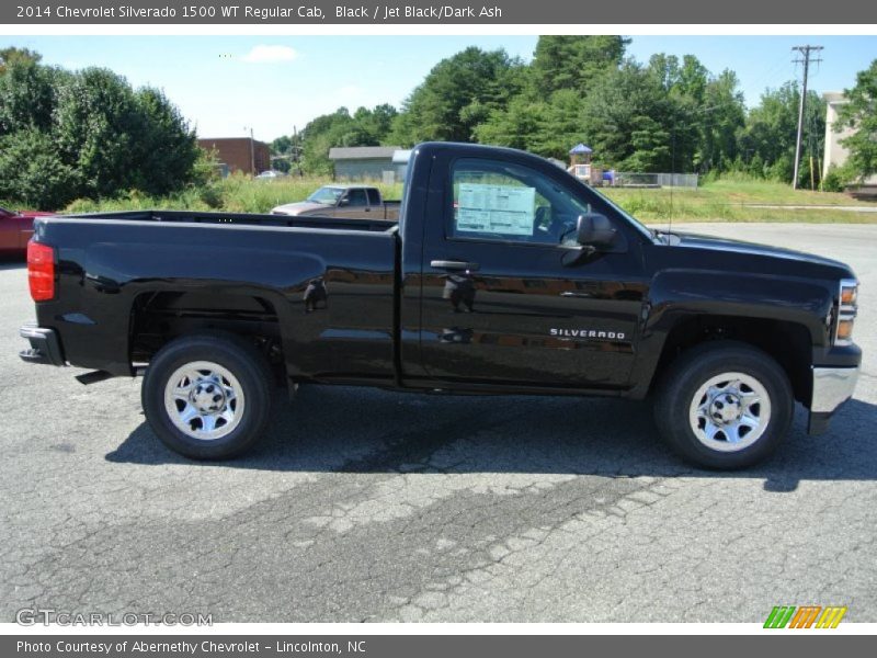 Black / Jet Black/Dark Ash 2014 Chevrolet Silverado 1500 WT Regular Cab