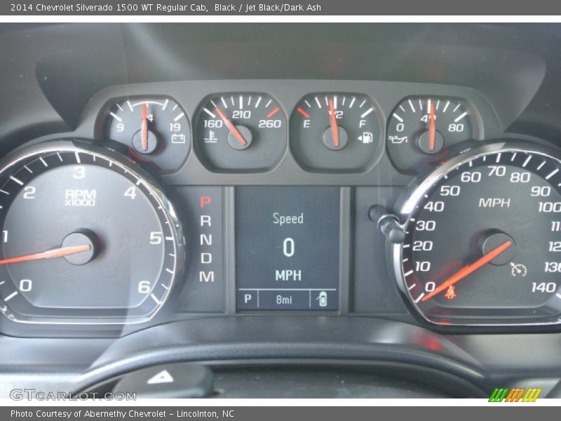 Black / Jet Black/Dark Ash 2014 Chevrolet Silverado 1500 WT Regular Cab