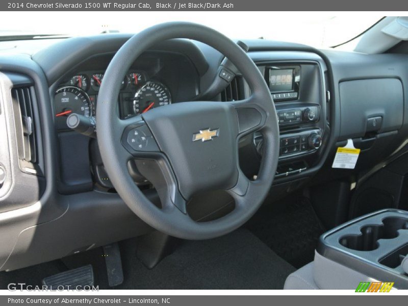 Black / Jet Black/Dark Ash 2014 Chevrolet Silverado 1500 WT Regular Cab