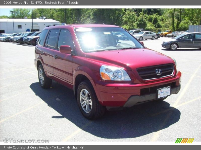 Redrock Pearl / Saddle 2005 Honda Pilot EX 4WD