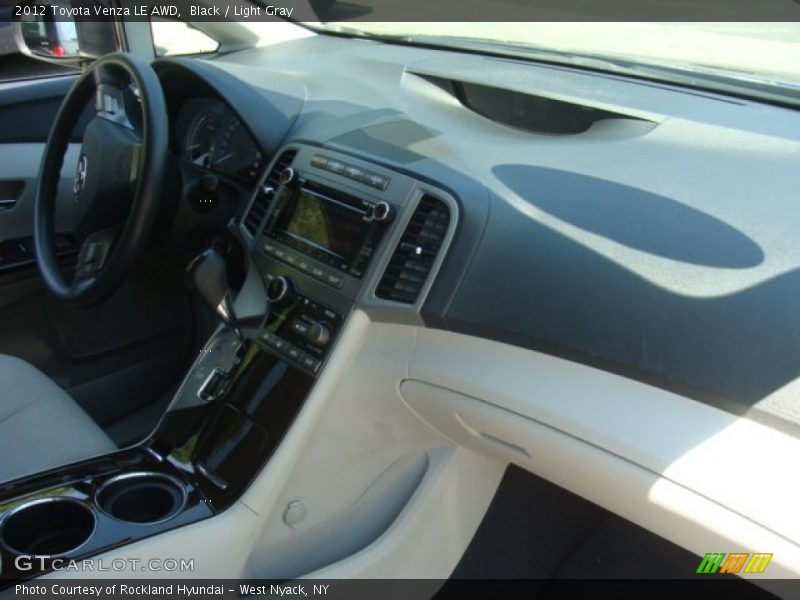 Black / Light Gray 2012 Toyota Venza LE AWD