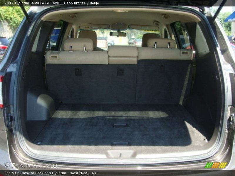 Cabo Bronze / Beige 2012 Hyundai Santa Fe GLS AWD