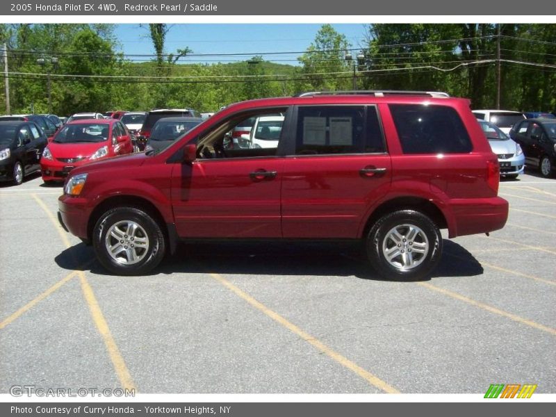 Redrock Pearl / Saddle 2005 Honda Pilot EX 4WD