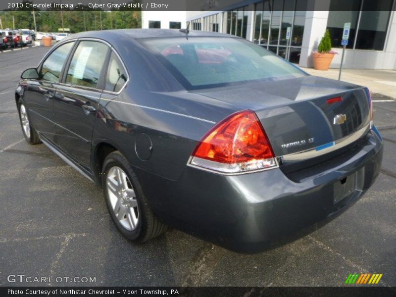 Cyber Gray Metallic / Ebony 2010 Chevrolet Impala LT