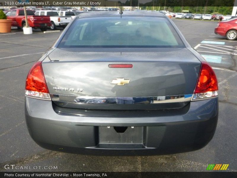 Cyber Gray Metallic / Ebony 2010 Chevrolet Impala LT
