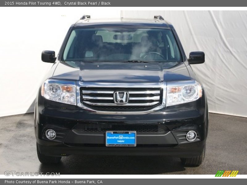 Crystal Black Pearl / Black 2015 Honda Pilot Touring 4WD