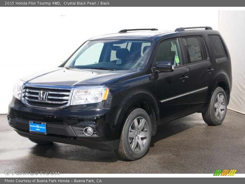 Crystal Black Pearl / Black 2015 Honda Pilot Touring 4WD