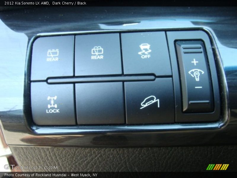 Dark Cherry / Black 2012 Kia Sorento LX AWD