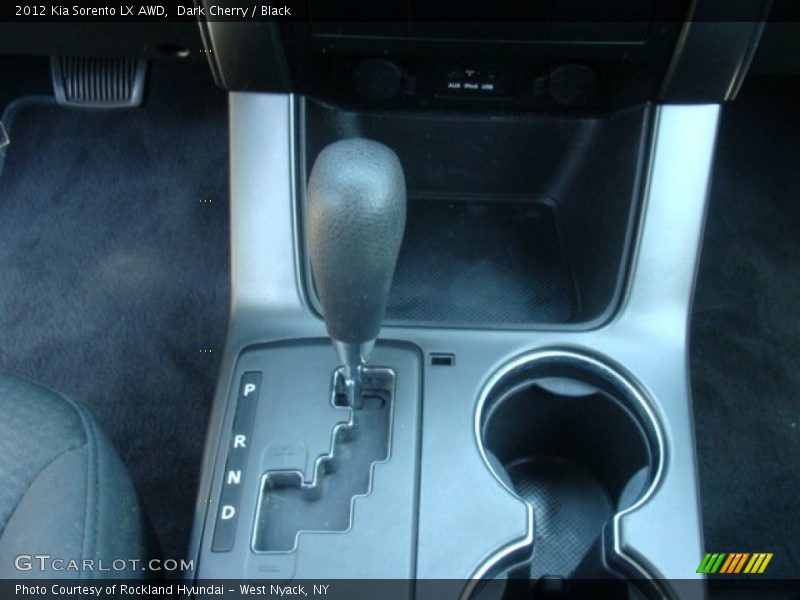 Dark Cherry / Black 2012 Kia Sorento LX AWD