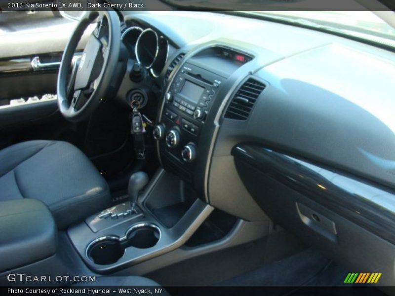 Dark Cherry / Black 2012 Kia Sorento LX AWD