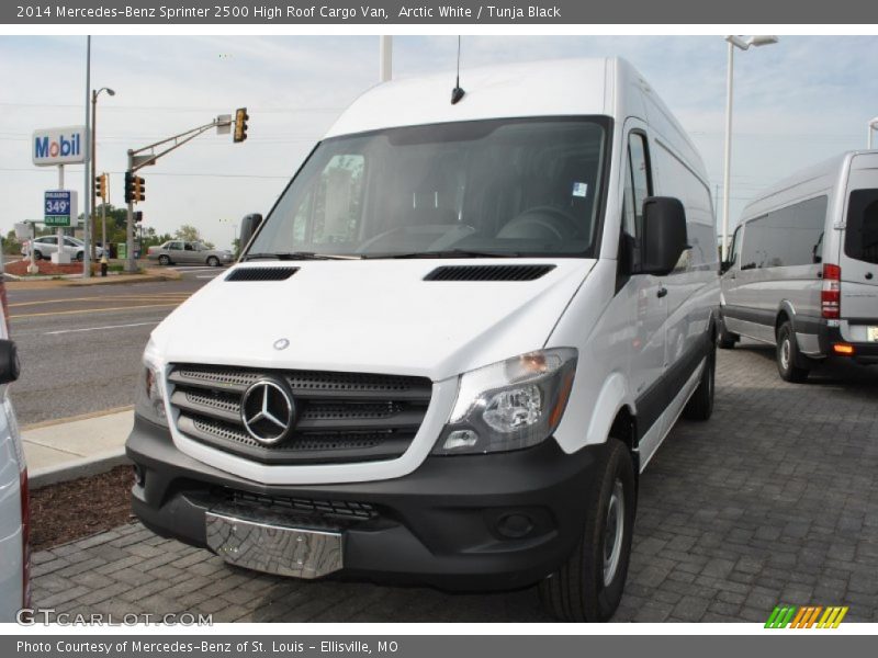 Arctic White / Tunja Black 2014 Mercedes-Benz Sprinter 2500 High Roof Cargo Van