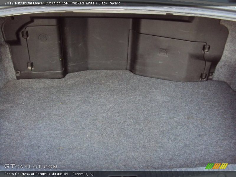 Wicked White / Black Recaro 2012 Mitsubishi Lancer Evolution GSR