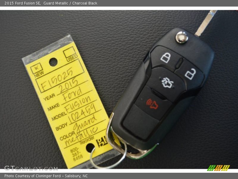 Keys of 2015 Fusion SE