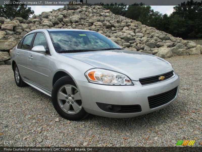 Silver Ice Metallic / Ebony 2011 Chevrolet Impala LT