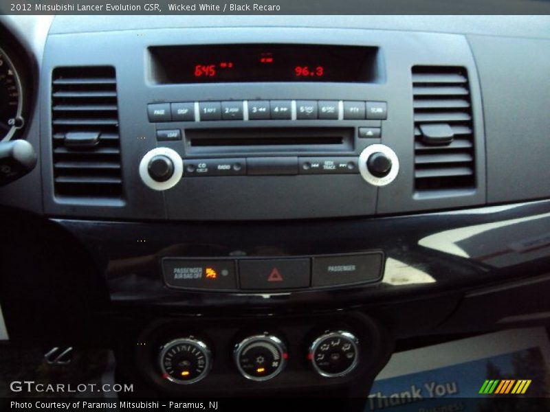 Audio System of 2012 Lancer Evolution GSR