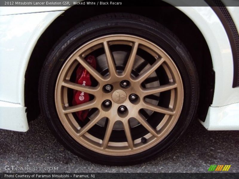  2012 Lancer Evolution GSR Wheel