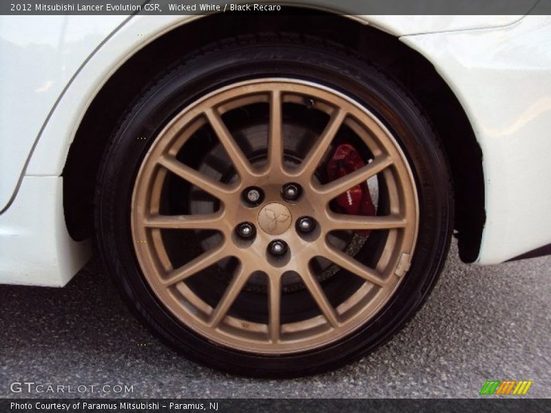  2012 Lancer Evolution GSR Wheel