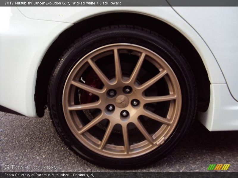  2012 Lancer Evolution GSR Wheel