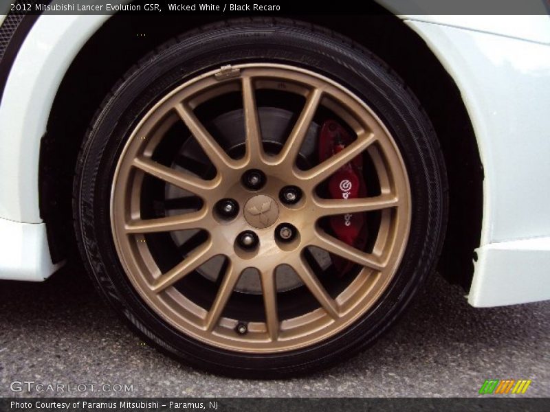  2012 Lancer Evolution GSR Wheel