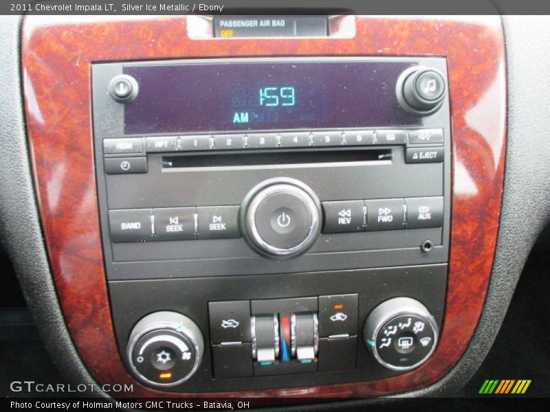 Silver Ice Metallic / Ebony 2011 Chevrolet Impala LT