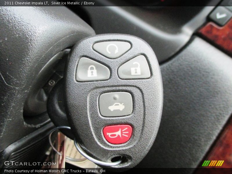 Silver Ice Metallic / Ebony 2011 Chevrolet Impala LT